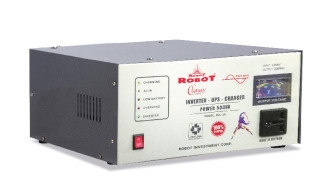 Máy Đổi Điện DC-AC Sóng Sin Và Sạc Bình Robot 1KVA (12VDC)