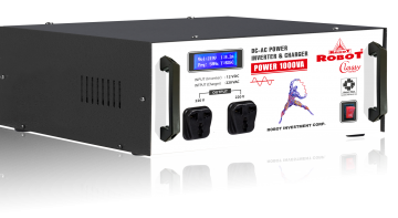 Máy Đổi Điện DC-AC Robot 1000VA (24v)