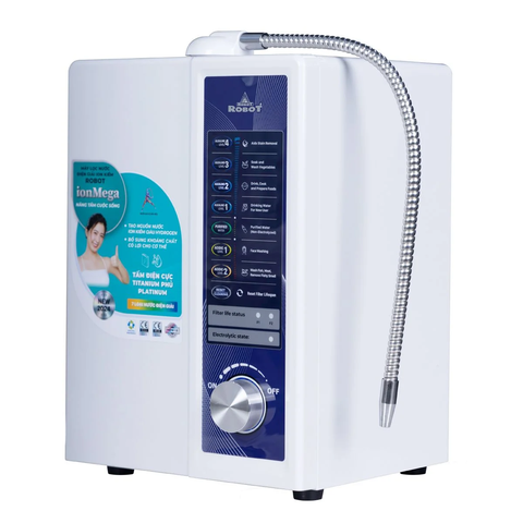Máy Lọc Nước Điện Giải ion Kiềm Thông Minh Robot ionMega 37