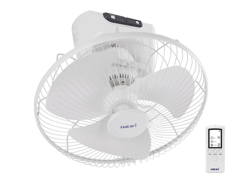 Quạt Trần Đảo Điều Khiển 16'' Hatari C16R1(S)