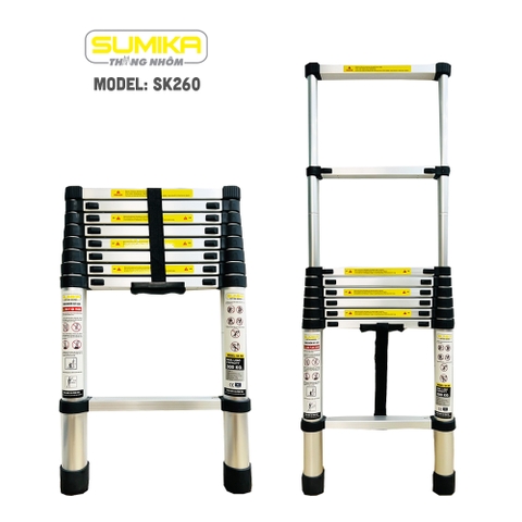 Thang Nhôm Rút Đơn Sumika SK260