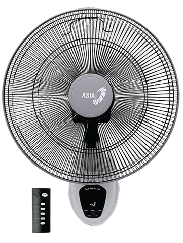 Quạt Treo Tường Asia VY377092 Mới (Remote) - Màu Xám