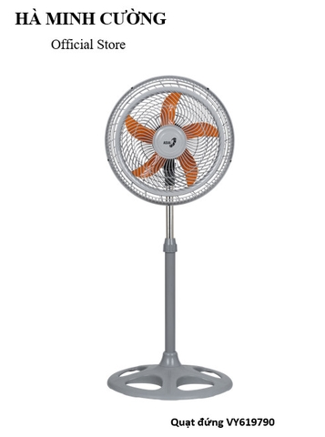 SẢN PHẨM NGỪNG KINH DOANH - Quạt đứng VY619790 ASIAVINA Turbo One - 55W (XÁM - CAM)