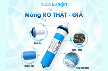 Hướng dẫn xác thực màng RO Dow chính hãng