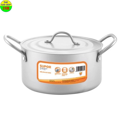 NỒI CANH SUPOR HT08008_1/18CM (HỢP KIM NHÔM OXY HOÁ MỀM)