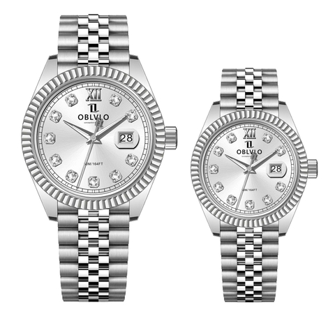 ĐỒNG HỒ CẶP ĐÔI RX-AX-T SWISS QUARTZ CHÍNH HÃNG MÀU TRẮNG SANG TRỌNG VÀ ĐẲNG CẤP