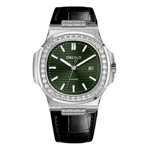 ĐỒNG HỒ NAM OBLVLO FM-YWL-D-YGBL CHÍNH HÃNG SWISS QUARTZ ĐÍNH ĐÁ CAO CẤP
