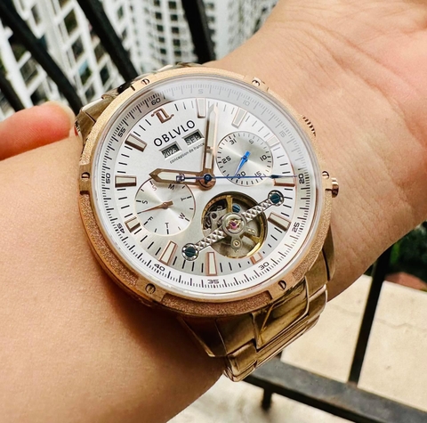 ĐỒNG HỒ NAM OBLVLO TOURBILLON WATERPROOF CM-T