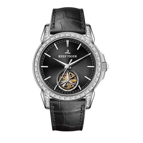 ĐỒNG HỒ NAM REEF TIGER RGA1904-YBBL LỘ TIM CƠ SIÊU CHẤT