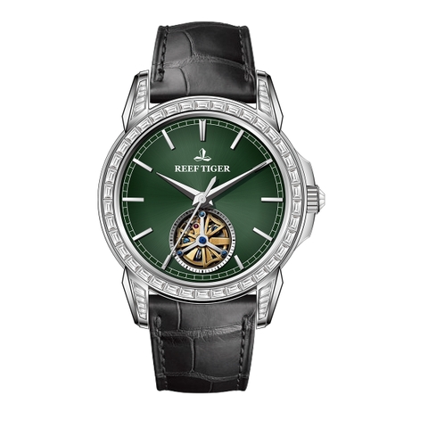 ĐỒNG HỒ NAM REEF TIGER RGA1904-YGBL LỘ TIM CƠ SIÊU CHẤT