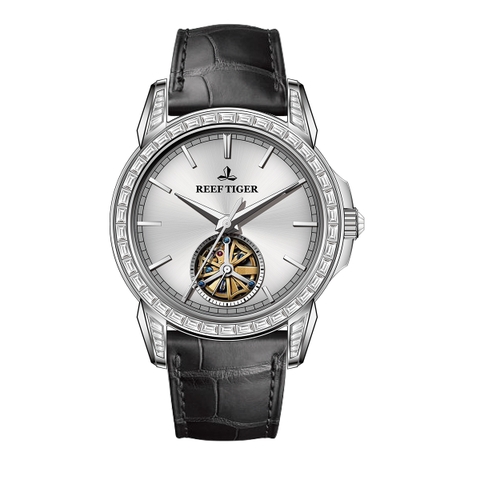ĐỒNG HỒ NAM REEF TIGER RGA1904-YWWL LỘ TIM CƠ SIÊU CHẤT