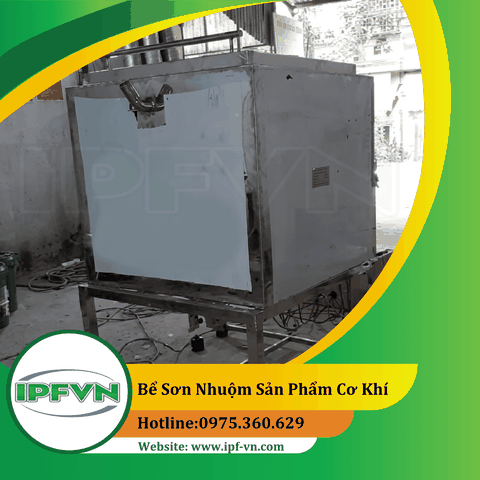 Bể sơn nhuộm sản phẩm cơ khí