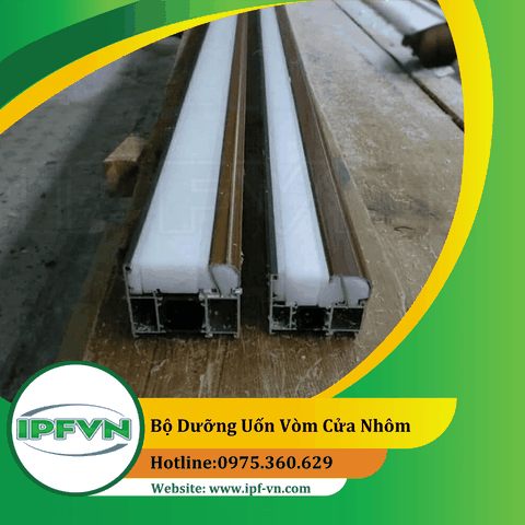 Bộ dưỡng uốn vòm cửa nhôm