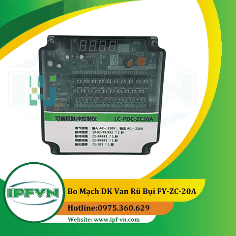 Bo mạch điều khiển van giũ bụi 20 chân LC-PDC-ZC20A