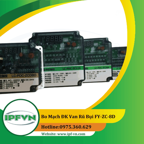Bo mạch điều khiển van giũ bụi 8 chân LC-PDC-ZC08D