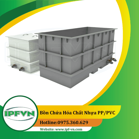 Bồn chứa hóa chất nhựa PP/PVC