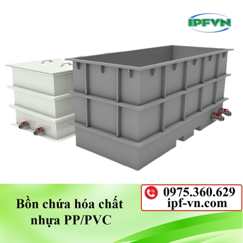 Bồn chứa hóa chất nhựa PP/PVC