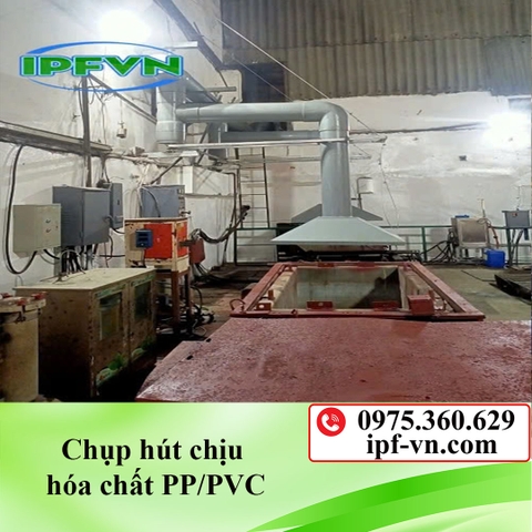 Chụp hút chịu hóa chất PP/PVC
