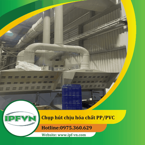 Chụp hút chịu hóa chất PP/PVC