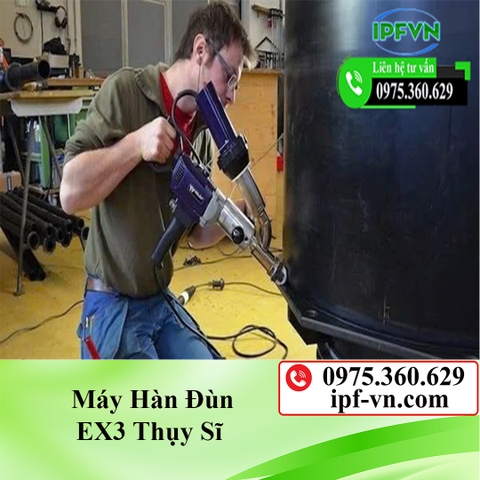 Máy hàn đùn EX3 Thụy sỹ