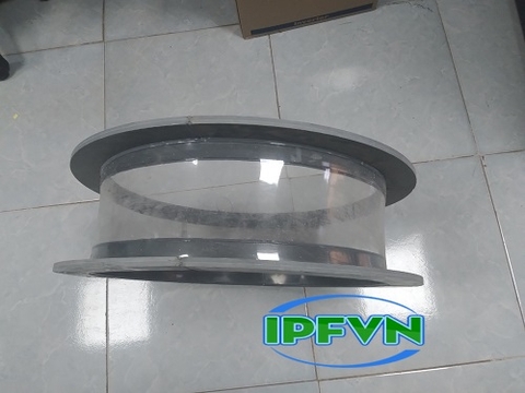 Khớp mềm chống rung quạt (nhựa PVC trong suốt)