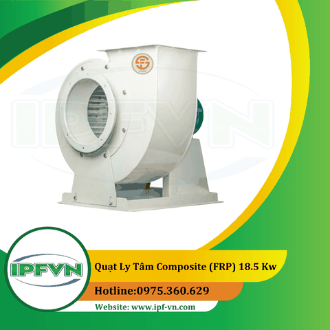 Quạt ly tâm composite (FRP) 18.5 Kw