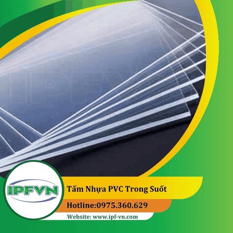 Tấm nhựa PVC trong suốt