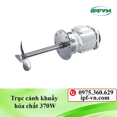 Trục cánh khuấy hóa chất 370W