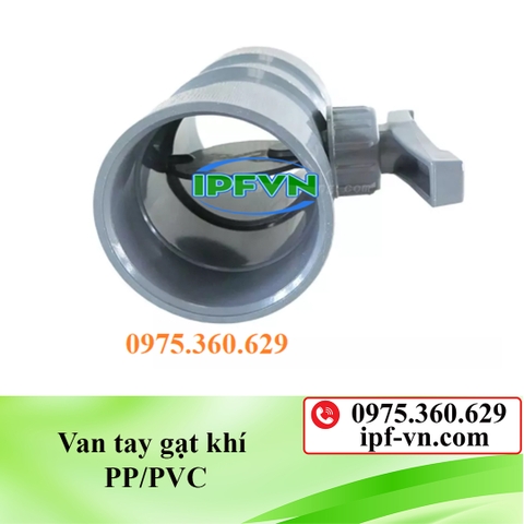 Van tay gạt khí PP/PVC
