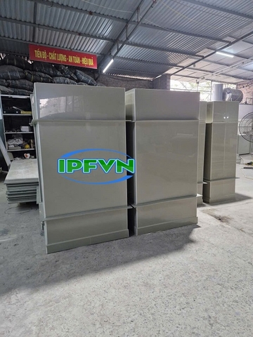 Ống gió vuông nhựa PP