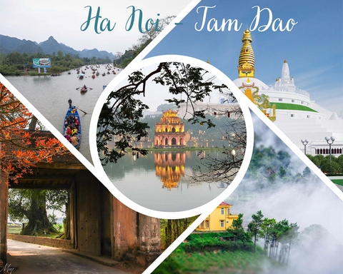 Chùm tour du lịch Hà Nội - Tam Đảo