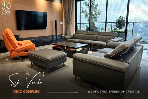 Sofa Phòng Khách Cao Cấp KZ Verato – Sang Trọng, May Đo Theo Yêu Cầu