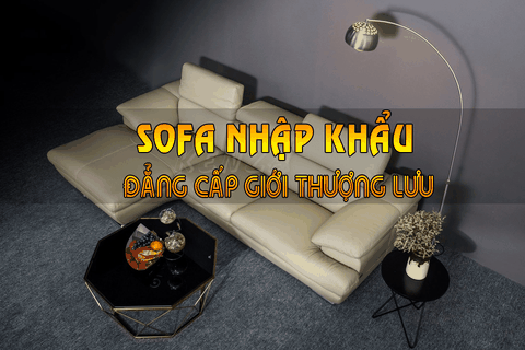 LÝ DO SOFA NHẬP TRỞ THÀNH XU THẾ CỦA GIỚI THƯỢNG LƯU