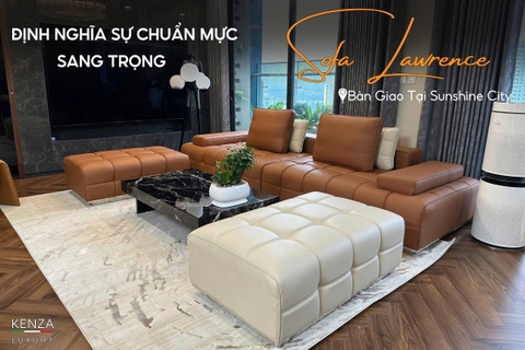 Sofa Lawrence – Tuyệt tác nội thất Ý tại Sunshine City