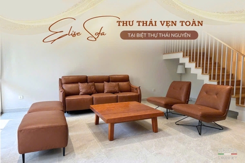 𝗘𝗟𝗜𝗦𝗘 Sofa Thông minh -  Giải Pháp Tối Ưu Cho Phòng Khách Nhỏ
