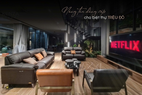 Sofa thông minh Gemma – Dấu ấn đẳng cấp cho biệt thự triệu đô