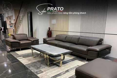 SOFA PRATO – BÀN GIAO THỰC TẾ TẠI NHÀ KHÁCH