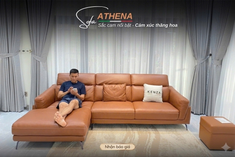 Sofa Athena – Điểm Nhấn Sang Trọng Cho Không Gian Phòng Khách