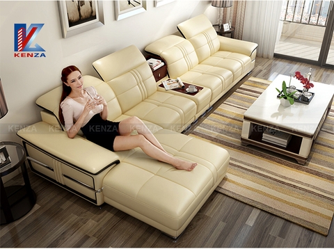 BỘ SOFA ĐẸP MÀU SÁNG CHO MÙA HÈ TƯƠI MÁT