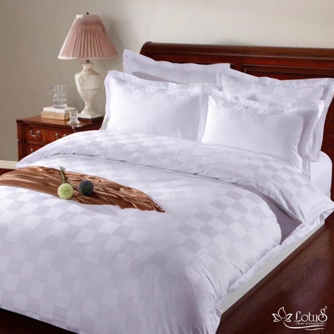 Bộ Chăn Ga Gối Khách Sạn Mẫu 06