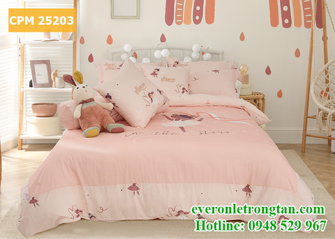 Bộ chăn ga gối Everon CPM 25203
