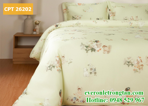 Bộ chăn ga gối Everon CPT 26202