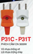 Phích cắm chịu tải 3000w p31