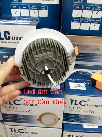 Đèn Led âm trần cao cấp  7w