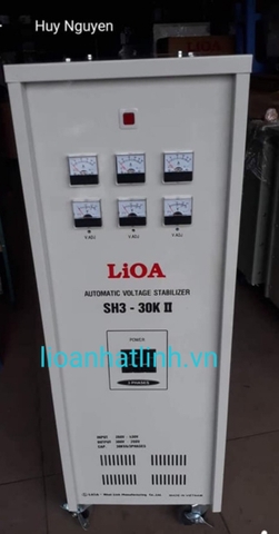 Ổn áp lioa 3 pha DR3-30K chính hãng