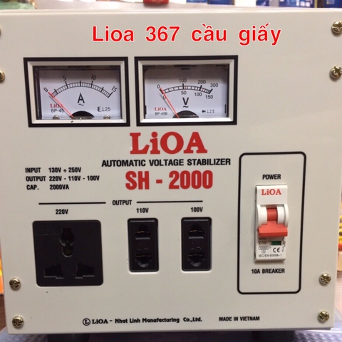 ỔN ÁP LIOA 2 KVA LIOA NHATLINH