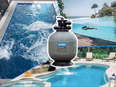 Bình lọc cát hồ bơi Waterco S800 - Review chi tiết