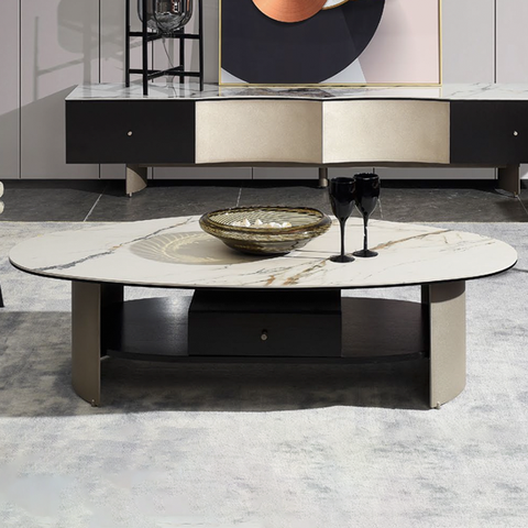 Bàn Trà Mặt Gốm Ceramic-C21955 siêu bền nhập khẩu chính hãng