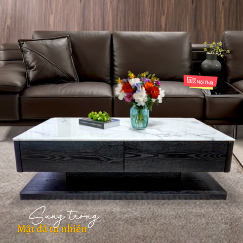 Bàn Trà Mặt Đá Marble  C8524 cao cấp nhập khẩu