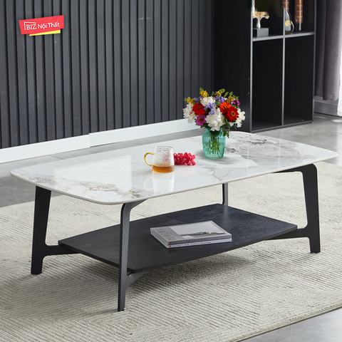 Bàn Trà Mặt Đá Ceramic-6018 màu Pandora